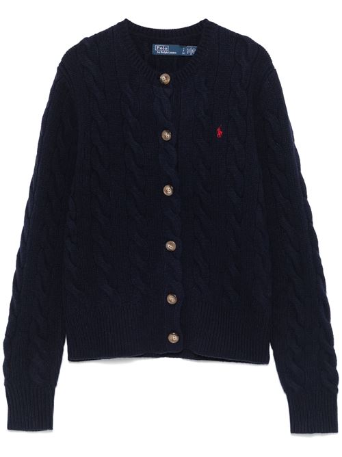 Navy blue RWS wool-cashme knit Polo Ralph Lauren | 211910443008